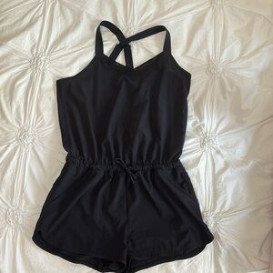 Lululemon black romper - discontinued style!